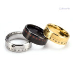 Bijou d'anxiété : bague avec lettres