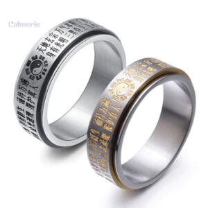 Bague Anti-Stress Signe Chinois en métal