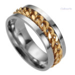 Bague d'anxiété élégante et confortable à porter