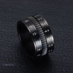 Bague d'anxiété inspirée d'un appareil photo