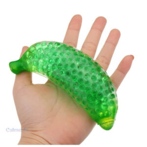 Accessoire de relaxation : balle anti-stress banane