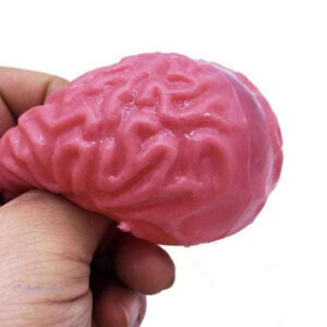 Accessoire relaxant en forme de cerveau pour réduire l'anxiété