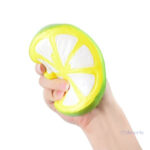 Jouet anti-stress citron, accessoire de gestion du stress