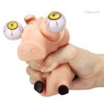 Balle cochon anti-stress, compagnon relaxant pour les mains