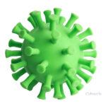 Balle anti-stress Coronavirus en forme de virus