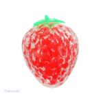 Balle anti-stress en forme de fraise pour soulager le stress