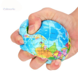 Accessoire anti-stress en forme de globe terrestre pour les moments de calme