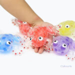 Balle anti-stress grenouille en forme amusante