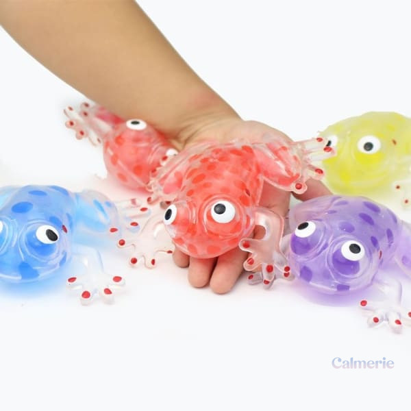balle-anti-stress-grenouille-1 Balle anti-stress grenouille en forme amusante