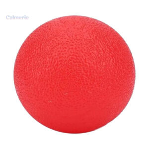 Balle anti-stress rouge pour détente et relaxation