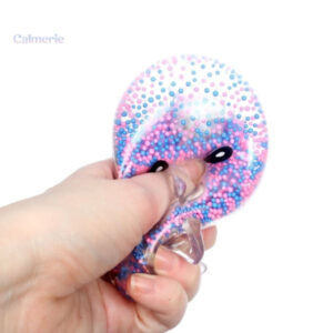 Jouet fidget lumineux en forme de poulpe relaxant