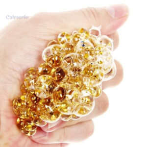 Accessoire de relaxation : balle anti-stress brillante