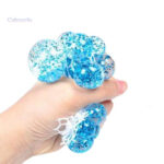 Objet anti-stress : balle paillette pour apaiser l'esprit