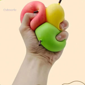 Balle anti-stress couleur pomme pour détente