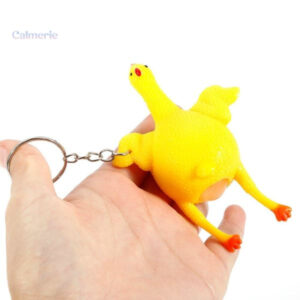 Accessoire anti-stress : balle poule amusante