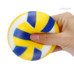 Accessoire anti-stress en design de volley-ball