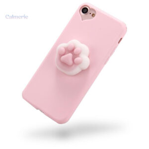 Coque anti-stress en forme de patte de chat