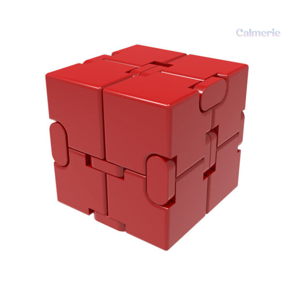 Fidget cube design en aluminium, idéal pour les mains agitées