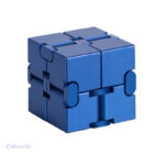 Cube infini en aluminium, outil ludique pour tous les âges