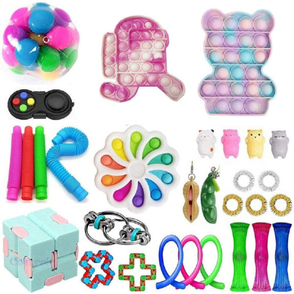 Pack de fidget toys pour un divertissement apaisant