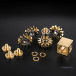 Accessoire fidget en laiton pour les mains