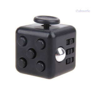 Fidget Cube noir pour la détente et la concentration