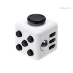 Fidget Cube Blanc et Noir pour la détente et la concentration