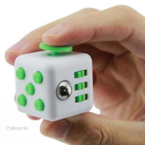 Fidget Cube de couleur verte, jouet anti-stress ludique