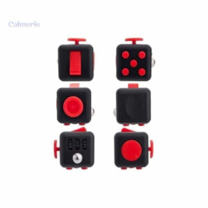 Fidget Cube compact en deux couleurs, idéal pour la distraction