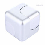 Fidget Cube Spinner Argent pour la détente et la concentration