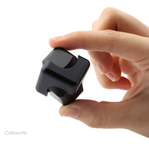 Jouet anti-stress Fidget Cube en version noire élégante