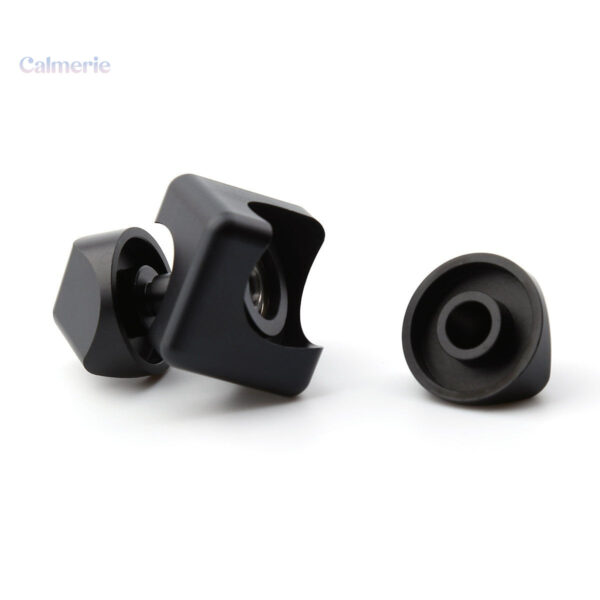 Cube à spinner noir, accessoire pour réduire l'anxiété