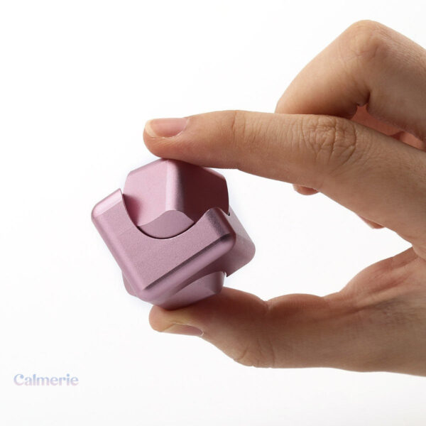 Jouet anti-stress Fidget Cube Spinner en couleur rose