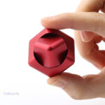 Jouet anti-stress Fidget Cube en couleur rouge vif
