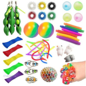Pack de fidget toys variés pour stimuler la concentration