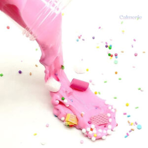 Slime doux parfumé à la barbe à papa