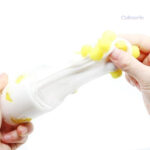 Slime ananas, texture fluffy et agréable au toucher