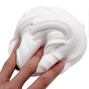 Slime blanc moelleux pour des heures de jeu