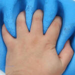 Slime bleu éclatant, parfait pour les activités sensorielles