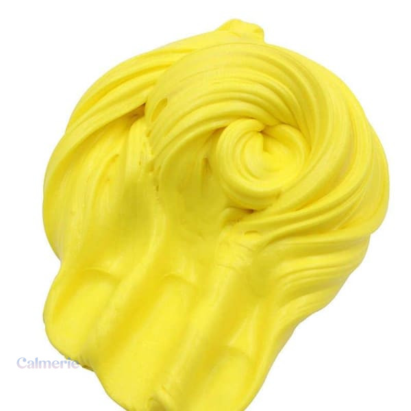fluffy-slime-jaune-1 Fluffy Slime Jaune, texture douce et amusante