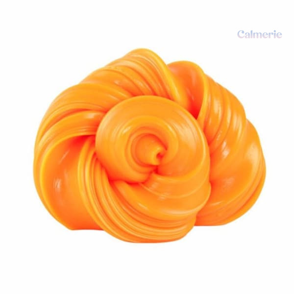 fluffy-slime-orange-1 Fluffy Slime Orange en texture douce et malléable