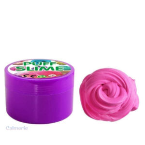 Expérience tactile unique avec le Fluffy Slime rose