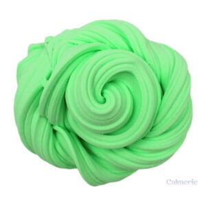 Fluffy Slime Vert, texture douce et agréable au toucher