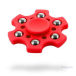 Hand Spinner 6 billes en métal coloré