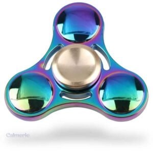 Hand Spinner Arc en Ciel Ovni pour détente et amusement