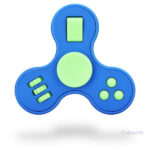 Hand Spinner Bouton en action, jouet relaxant et amusant