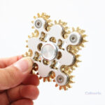 Accessoire de divertissement Hand Spinner Engrenage coloré