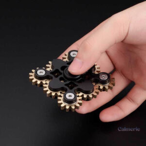 Hand Spinner carré avec design d'engrenage innovant