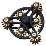 Engrenage rond Hand Spinner, accessoire anti-stress