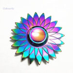 Hand Spinner Lotus Multicolor design dynamique et coloré